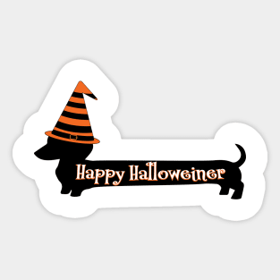 Happy Halloweiner Sticker